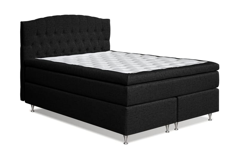 Belda Kontinentalseng 160x200 Medium - Svart - Møbler - Senger - Kontinentalsenger