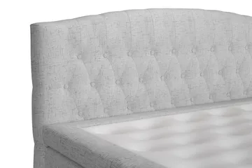 Belda Kontinentalseng 180x200 Medium - Lysegrå - Møbler - Senger - Kontinentalsenger