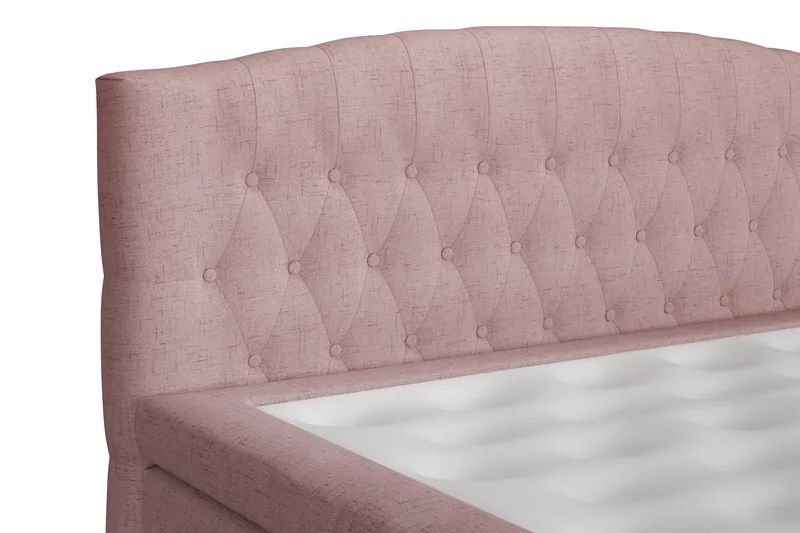 Belda Sengepakke 120x200 Fast - Rosa - Møbler - Senger - Komplett sengepakke
