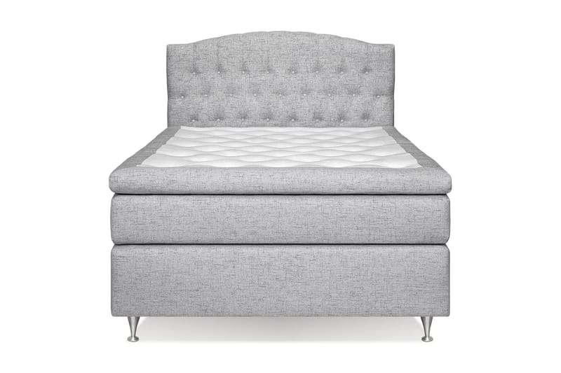 Belda Sengepakke 140x200 Fast - Lysegrå - Møbler - Senger - Komplett sengepakke