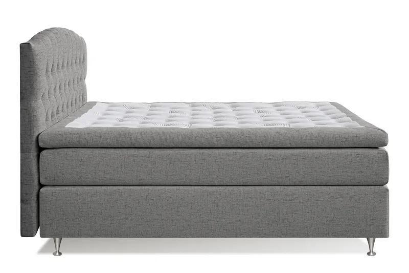 Belda Sengepakke 160x200 Fast - Grå - Møbler - Senger - Komplett sengepakke