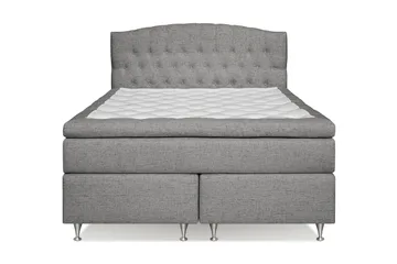 Belda Sengepakke 160x200 Fast - Grå - Møbler - Senger - Komplett sengepakke