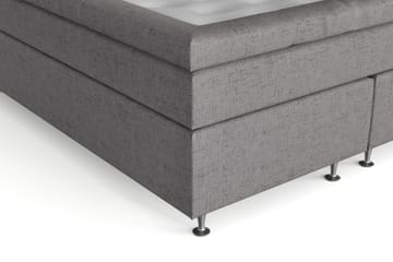 Belda Sengepakke 180x200 Fast - Grå - Møbler - Senger - Komplett sengepakke