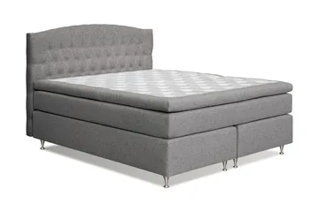 Belda Sengepakke 180x200 Fast - Grå - Møbler - Senger - Komplett sengepakke