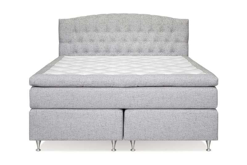 Belda Sengepakke 180x200 Fast - Lysegrå - Møbler - Senger - Komplett sengepakke