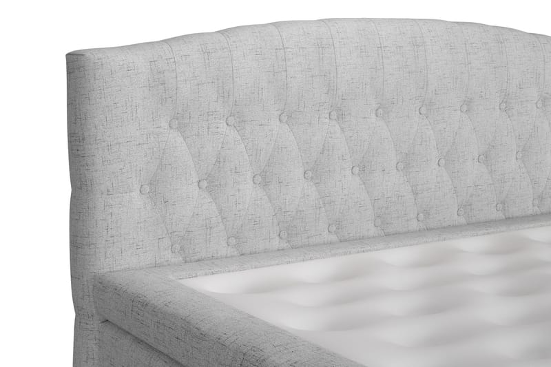 Belda Sengepakke 180x200 Fast - Lysegrå - Møbler - Senger - Komplett sengepakke