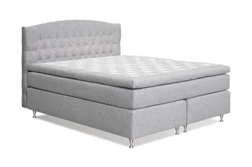 Belda Sengepakke 180x200 Fast - Lysegrå - Møbler - Senger - Komplett sengepakke