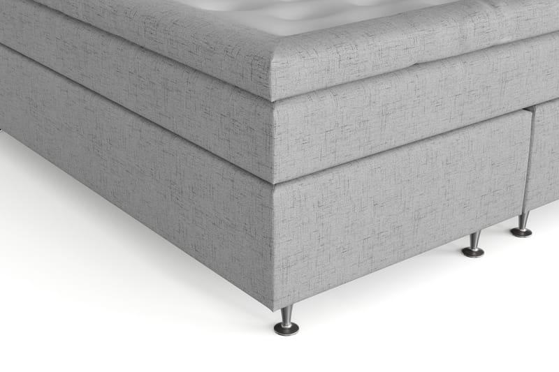 Belda Sengepakke 180x200 Fast - Lysegrå - Møbler - Senger - Komplett sengepakke