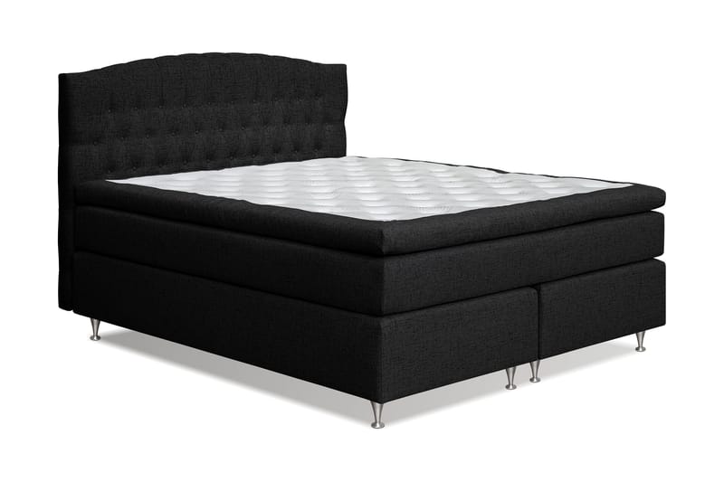 Belda Sengepakke 180x200 Medium - Svart - Møbler - Senger - Komplett sengepakke