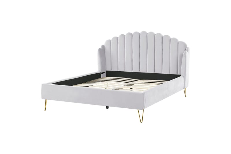 Benicio Sengramme 180x200 cm, Grå/Gull