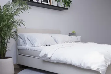 Billingen Komplett Sengepakke 120x200 cm - Beige - Møbler - Senger - Enkeltsenger