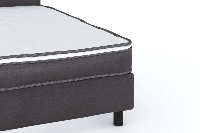 Billingen Komplett Sengepakke 120x200 cm - Grå - Møbler - Senger - Kontinentalsenger