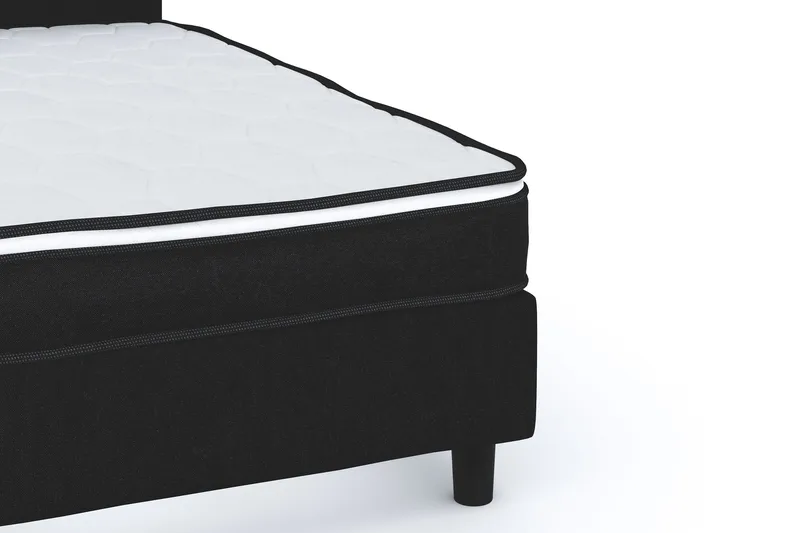 Billingen Komplett Sengepakke 120x200 cm - Svart - Møbler - Senger - Kontinentalsenger