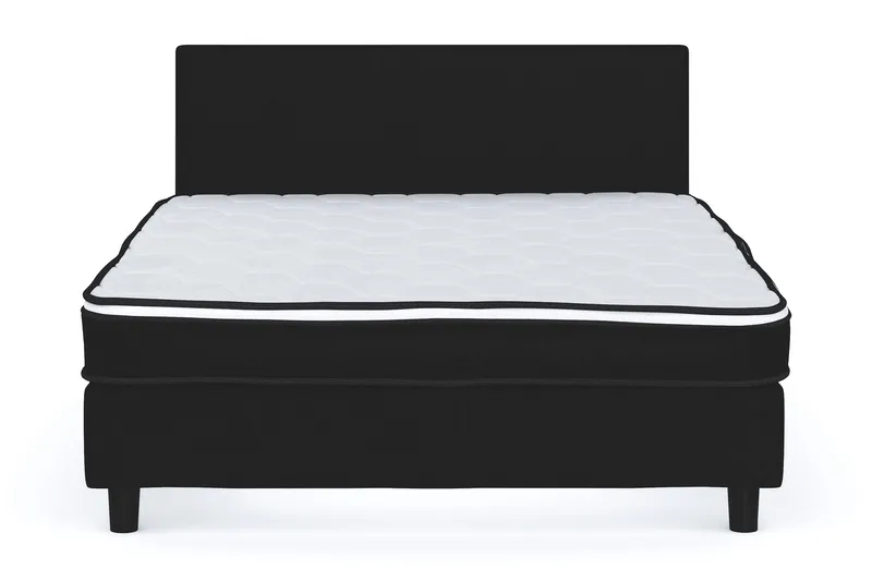 Billingen Komplett Sengepakke 120x200 cm, Svart