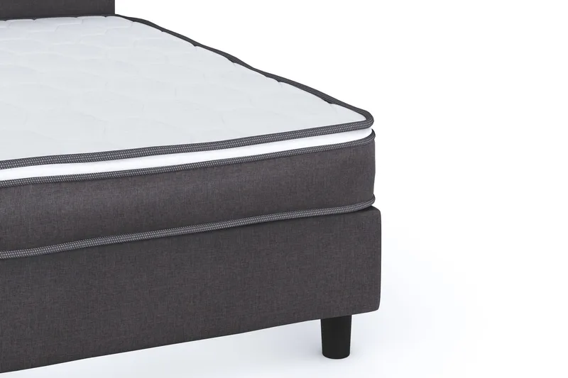 Billingen Komplett Sengepakke 140x200 cm - Grå - Møbler - Senger - Kontinentalsenger
