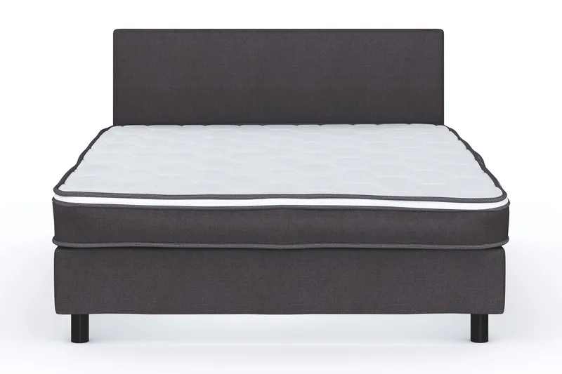 Billingen Komplett Sengepakke 140x200 cm - Grå - Møbler - Senger - Kontinentalsenger