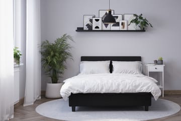 Billingen Komplett Sengepakke 140x200 cm - Svart - Møbler - Senger - Kontinentalsenger