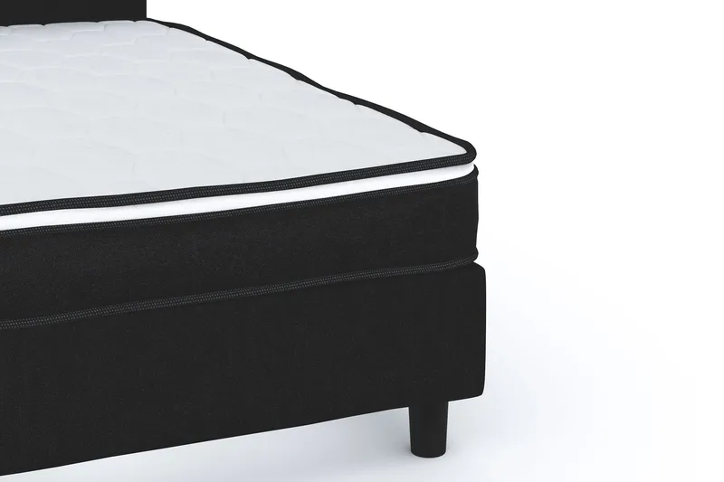 Billingen Komplett Sengepakke 140x200 cm - Svart - Møbler - Senger - Kontinentalsenger
