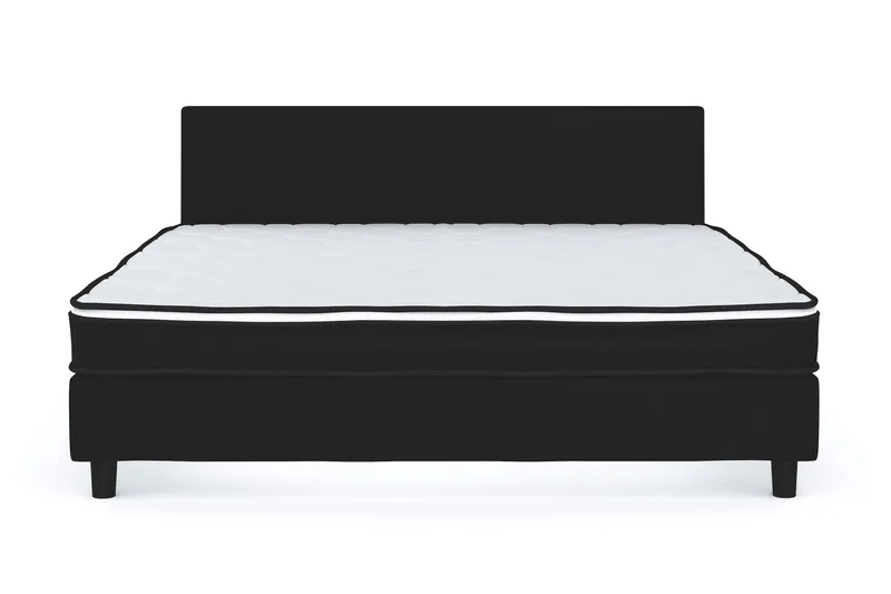 Billingen Komplett Sengepakke 160x200 cm, Svart