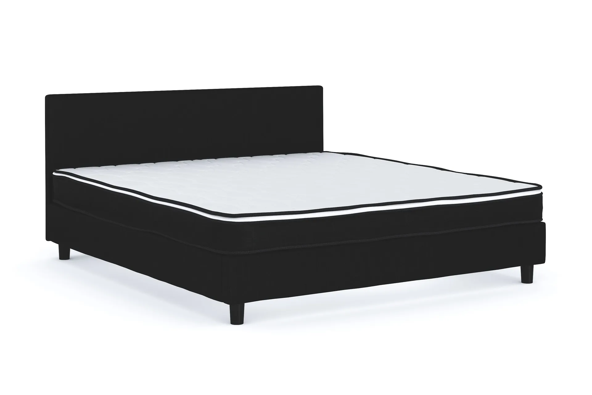 Billingen komplett sengepakke 180x200 cm - Svart