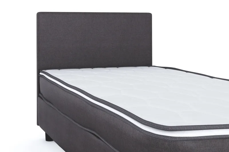 Billingen Komplett Sengepakke 90x200 cm - Grå - Møbler - Senger - Kontinentalsenger