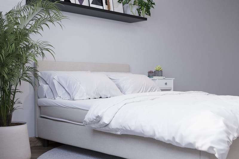 Billingen Kontinentalseng 120x200 cm - Beige - Møbler - Senger - Kontinentalsenger