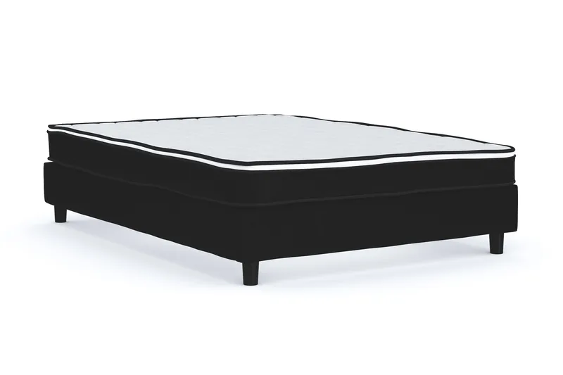 Billingen Kontinentalseng 120x200 cm - Svart - Møbler - Senger - Kontinentalsenger