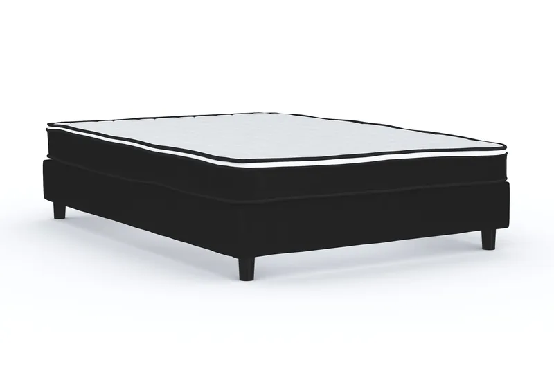 Billingen Kontinentalseng 120x200 cm - Svart - Møbler - Senger - Kontinentalsenger