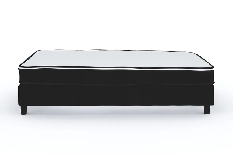 Billingen Kontinentalseng 140x200 cm - Svart - Møbler - Senger - Komplett sengepakke