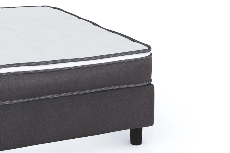 Billingen Kontinentalseng 160x200 cm - Grå - Møbler - Senger - Kontinentalsenger