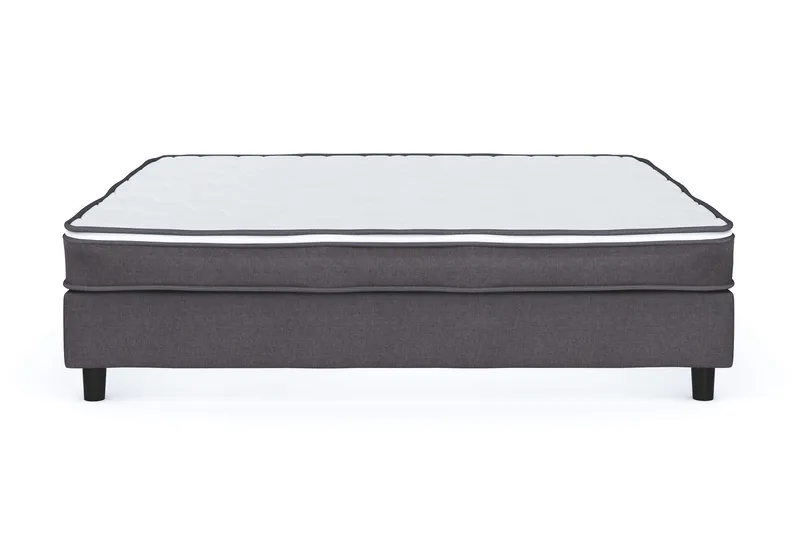 Billingen Kontinentalseng 160x200 cm - Grå - Møbler - Senger - Kontinentalsenger
