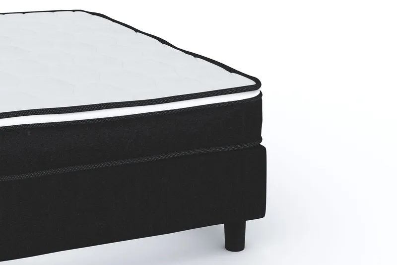Billingen Kontinentalseng 180x200 cm - Svart - Møbler - Senger - Kontinentalsenger