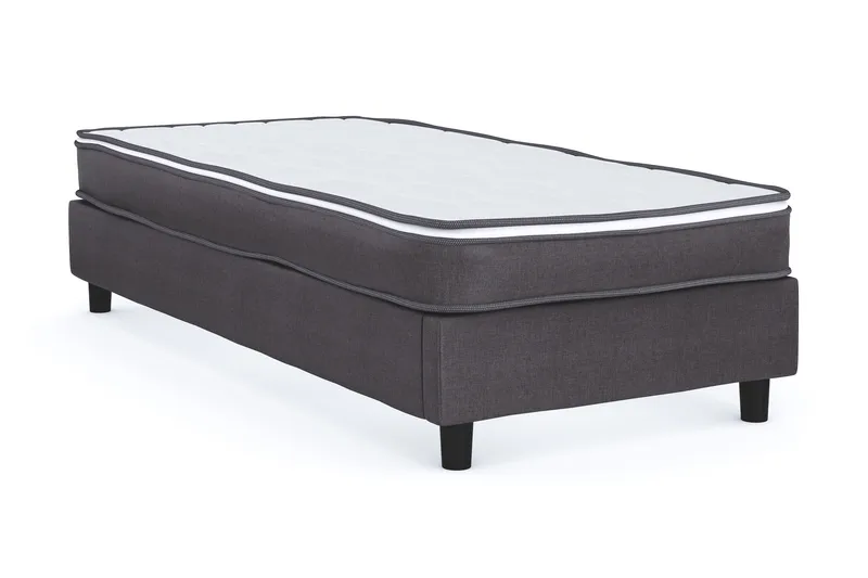 Billingen Kontinentalseng 90x200 cm - Grå - Møbler - Senger - Kontinentalsenger