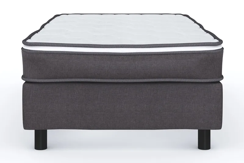 Billingen Kontinentalseng 90x200 cm - Grå - Møbler - Senger - Kontinentalsenger