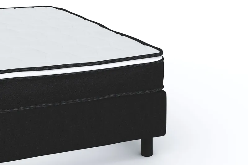 Billingen Kontinentalseng 90x200 cm - Svart - Møbler - Senger - Kontinentalsenger