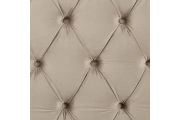 Bode Myk Sengeramme 180x200 cm i Fløyel med Sengegavl - Taupe - Møbler - Senger - Sengeramme & sengestamme