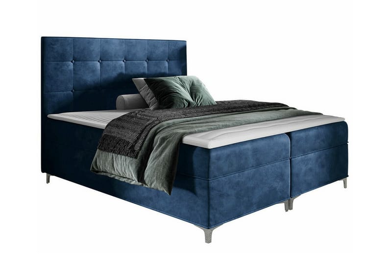 Boisdale Sengeramme 160x200 cm - Mørkeblå - Sengeramme & sengestamme