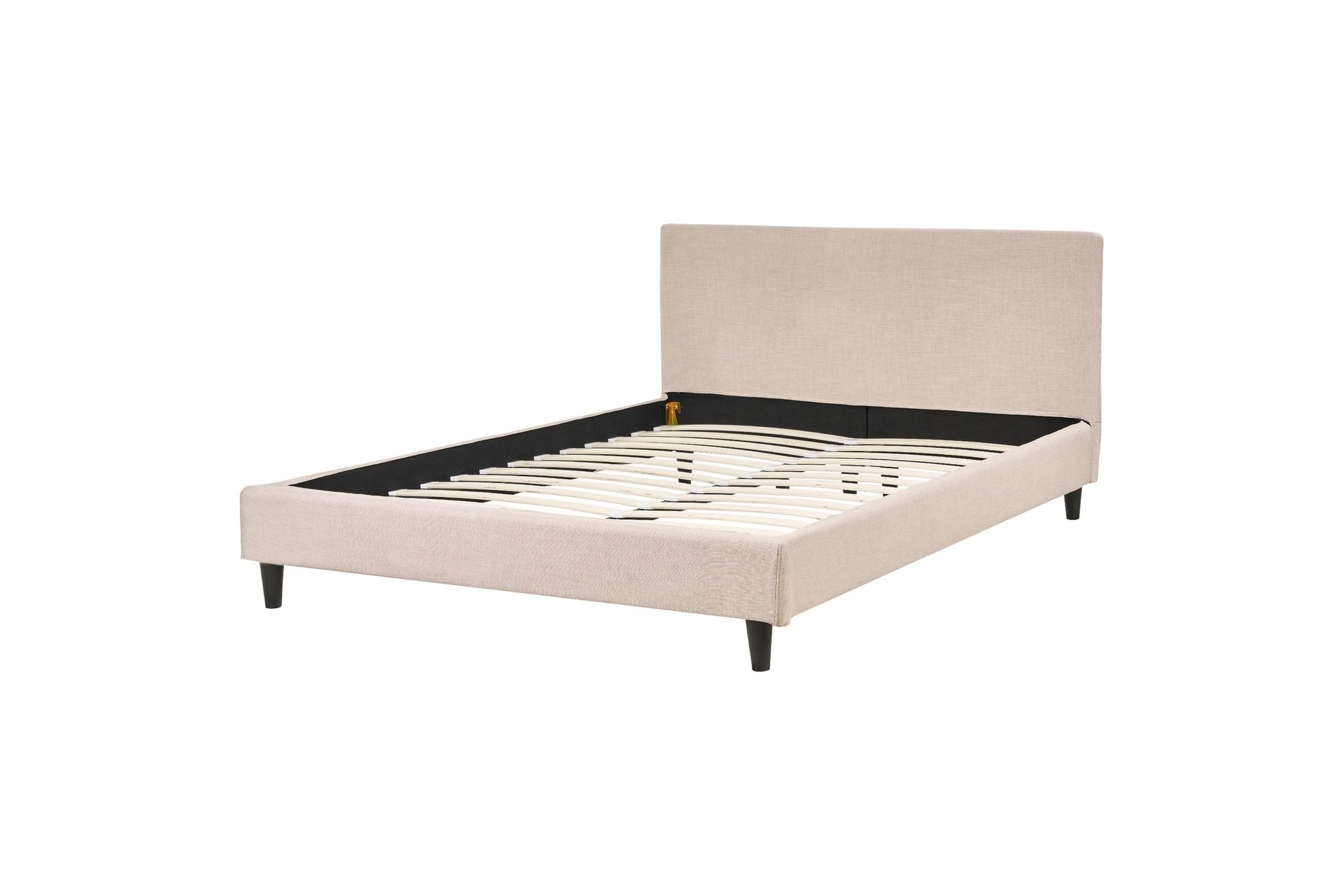 Bossom Sengramme 140x200 cm - Beige/Mørkt tre