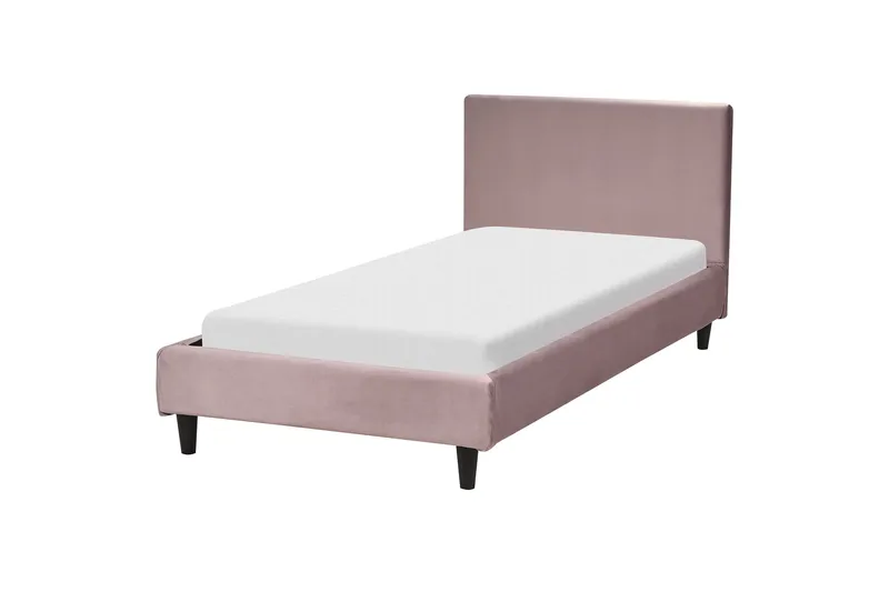 Bossom Sengramme 90x200 cm - Rosa/Mørkt tre - Møbler - Senger - Sengeramme & sengestamme