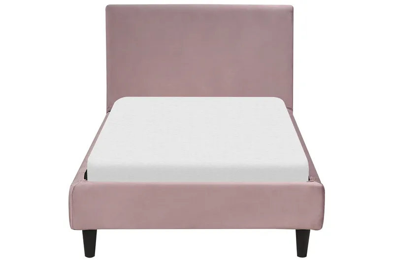 Bossom Sengramme 90x200 cm - Rosa/Mørkt tre - Møbler - Senger - Sengeramme & sengestamme