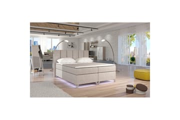 Box Spring Eltap Basilio med LED