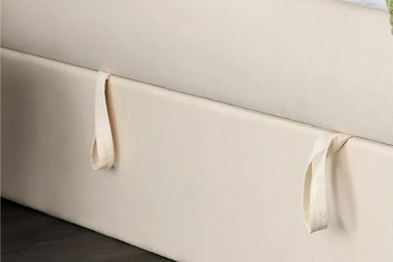 Boxy Box Bed 140x200 cm - Beige - Møbler - Senger - Seng med oppbevaring