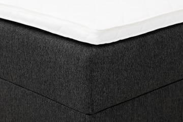 Boxy Box Bed 160x200 cm - Svart/Grå - Møbler - Senger - Komplett sengepakke