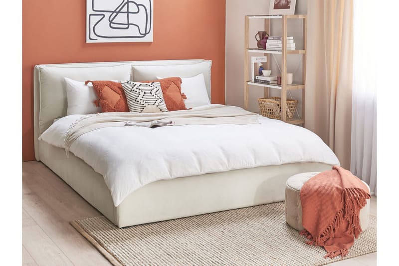 Braylon Sengramme 180x200 cm - Hvit - Møbler - Senger - Sengeramme & sengestamme