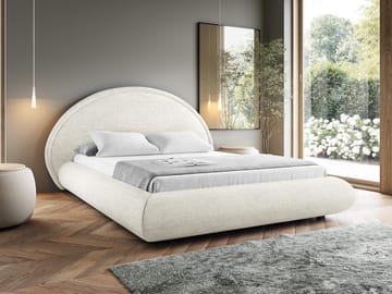 Brelan sengeramme 160x200 cm - Offwhite - Møbler - Senger - Sengeramme & sengestamme