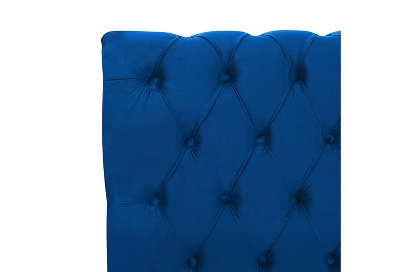 Bronson Sengramme 180x200 cm - Blå/Mørkt tre - Møbler - Senger - Vannsenger