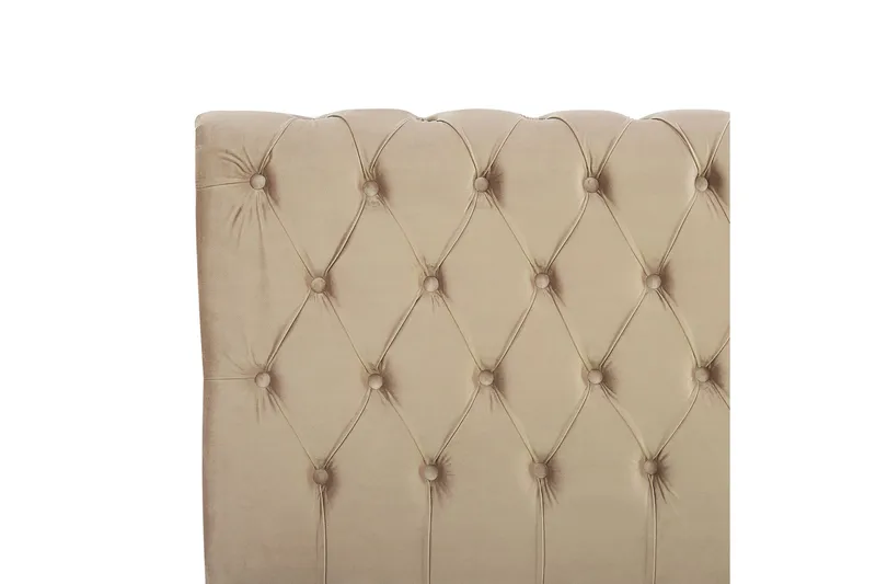 Bronson Vannseng 160x200 cm - Beige/Mørkt tre - Møbler - Senger - Vannsenger