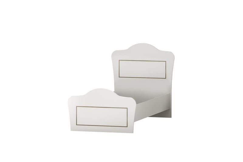 Brynor Sengeramme 90x190 cm - Matt Hvit - Møbler - Senger - Sengeramme & sengestamme