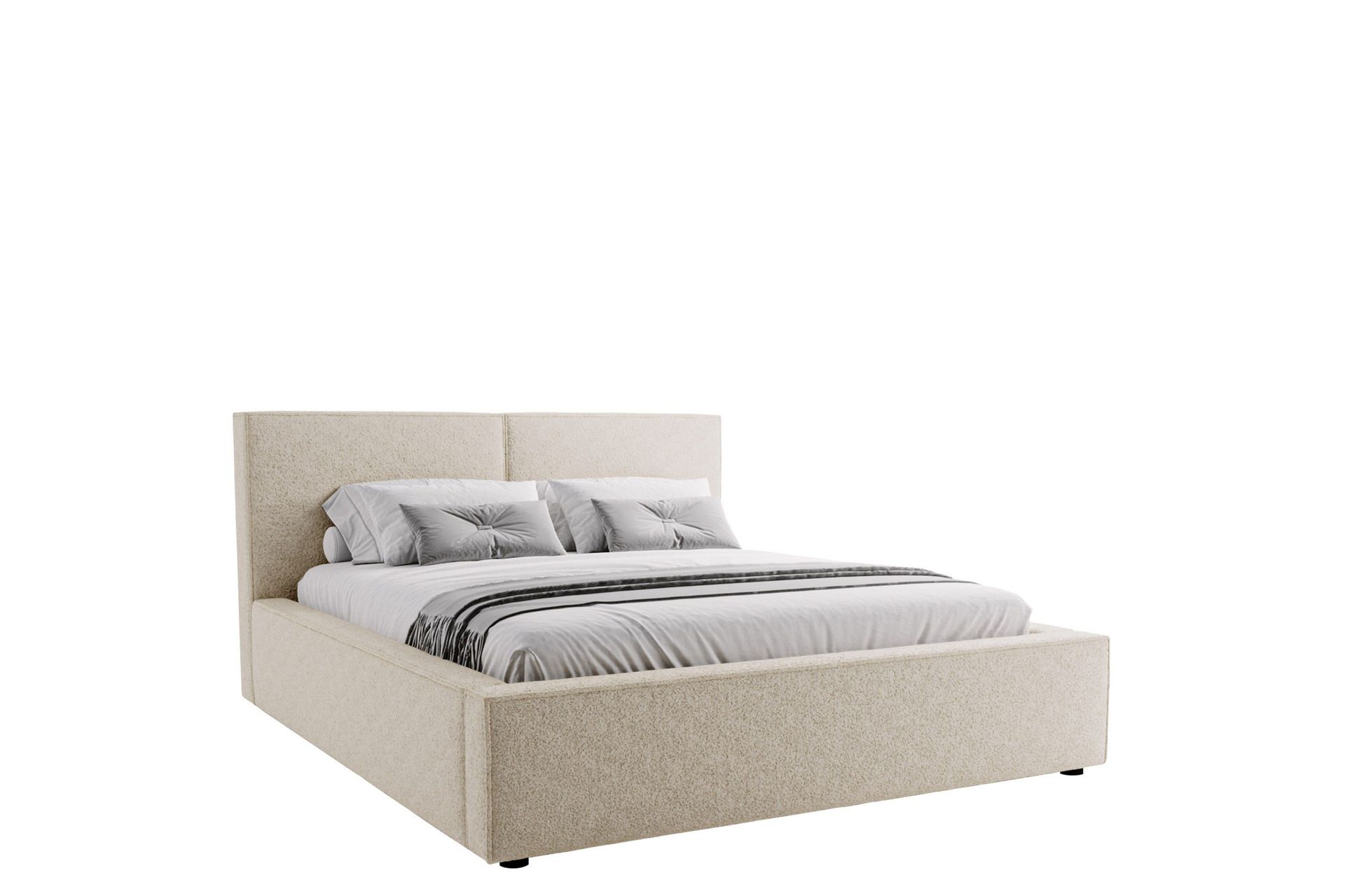 Bysantinsk Oppbevaringsseng 180x200 cm - Beige/Brun