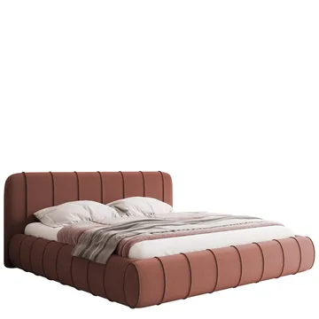 Calrosin Sengeramme 120x200 cm med Oppbevaring - Rosa - Møbler - Senger - Sengeramme & sengestamme